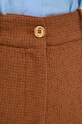 Μάλλινο παντελόνι Patou καφέ TR0420185