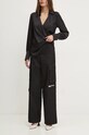 Karl Lagerfeld Jeans pantaloni panza negru 246J1004