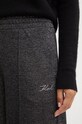 Karl Lagerfeld spodnie czarny 246W1011