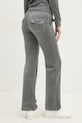 Odjeća Donji dio trenirke od velura Juicy Couture DEL RAY PANT JCAP180.694 siva