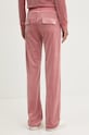 Odzież Juicy Couture spodnie dresowe DEL RAY PANT JCAP180EU.697 różowy