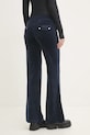 Odjeća Donji dio trenirke od velura Juicy Couture LAYLA POCKET LR JCSEBJ001.131 mornarsko plava