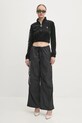 Juicy Couture pantaloni della tuta AYLA PARACHUTE PANT JCWBJ24306.101 nero AW24