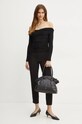 Bardot pantaloni TAILORED 59618PB negru AW24