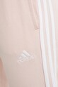 Хлопковые спортивные штаны adidas Essentials JH3689 розовый