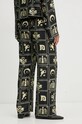 Îmbrăcăminte Nanushka pantaloni de matase BRENDA NW24PFOW05999 negru