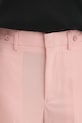 Fiorucci wool trousers pink W01FMBPA183WO01PN02