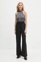 Vlnené nohavice A.L.C. Jackson 2PANT00141 čierna AW24