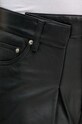 Won Hundred pantaloni de piele negru 3158.16014