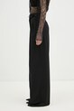 Vlněné kalhoty Sportmax Kiens12 2422136022600 černá AW24