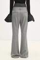 Clothing Sportmax wool trousers Lince 2422136072600 gray