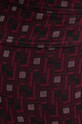 DIANE VON FURSTENBERG pantaloni din lana burgundia DVFPL3S001