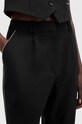 Ρούχα Παντελόνι από μείγμα μαλλιού AllSaints ATLAS KRYS TROUSER W007QB μαύρο