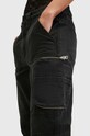 Хлопковые брюки AllSaints FLORENCE JOGGER чёрный W017TB