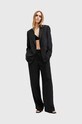 Штани AllSaints AVERIE TEN TROUSER прямий чорний W027QC