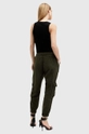 Nohavice AllSaints FREDA TENCEL TROUSER W051TB zelená