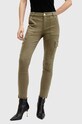 AllSaints pantaloni DURAN SKINNY CARGO W064EB verde AW24