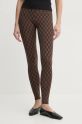 By Malene Birger legginsy POLENE tkanina brązowy Q72465003