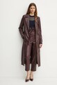 Kalhoty Bardot DEBBIE 56296PB3 burgundské AW24
