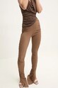 Штани Rick Owens Lilies коричневий LI02D5335CVI