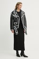 Kožená bunda Stand Studio Irene Jacket 62272.7030 čierna AW24