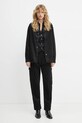 G-Star pantaloni de catifea cord D25761.D727 negru AW24