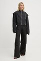 Nohavice Heliot Emil HE.W.10.113.BLK01 čierna AW24