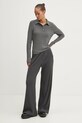 Tepláky Abercrombie & Fitch KI147.4085.954 sivá AW24