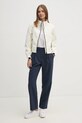 Abercrombie & Fitch pantaloni KI156.4360.200 bleumarin AW24