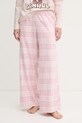 Hollister Co. pantaloni de pijama fund roz KI346.4028.604