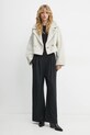 MUNTHE pantaloni STORMY 244141624412 negru SS25