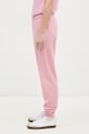 Maison Kitsuné spodnie dresowe Fox Head Patch MW01109KM0001 różowy SS25