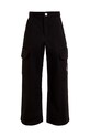 Dječje hlače Calvin Klein Jeans UTILITY CARGO PANTS IG0IG02513.9BYH.128.176 crna AW24
