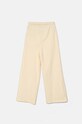 Calvin Klein Jeans spodnie dresowe dziecięce IG0IG02174.9BYH. beżowy AW24