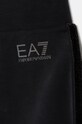 Dziewczynka EA7 Emporio Armani spodnie dresowe dziecięce 6DFP07.FJZBZ czarny