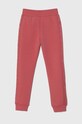 Guess spodnie dresowe dziecięce J2YQ24.FL03S.9BYH różowy AW24