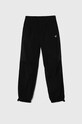 Guess spodnie dresowe dziecięce z elastanem czarny J4YB10.WG982.9BYH