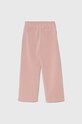 Guess spodnie dresowe dziecięce J4YB11.KCAY2.9BYH różowy AW24