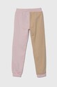 Хлопковые спортивные штаны Guess J4YQ14.KA6R3.9BYH бежевый AW24