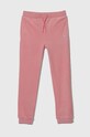 Дитячі спортивні штани Guess з еластаном рожевий J4YQ20.KBXI2.9BYH