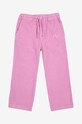 Fete Bobo Choses pantaloni de trening pentru copii 224AC095 roz