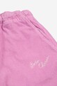 Bobo Choses pantaloni de trening pentru copii roz 224AC095
