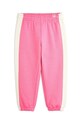 Mini Rodini spodnie dresowe bawełniane dziecięce 2473011228 różowy AW24