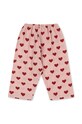Dziewczynka Konges Sløjd spodnie bawełniane dziecięce COCO PANTS GOTS KS101463 różowy