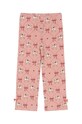 Παιδικό παντελόνι Konges Sløjd DREY SLIT PANTS GOTS βαμβάκι ροζ KS101489