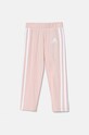 Дитячі спортивні штани adidas LK 3S TIGHT IX7356 рожевий AW24