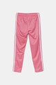 Dziewczynka adidas Originals spodnie dresowe dziecięce SST TP OPEN HEM IY4032 różowy