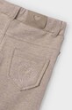 Mayoral pantaloni de bumbac pentru copii 511.6H.Mini.9BYH bej AW24