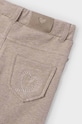 Dětské bavlněné kalhoty Mayoral 511.6H.Mini.9BYH béžová AW24