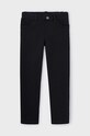 Detské bavlnené nohavice Mayoral bavlna čierna 511.6H.Mini.9BYH